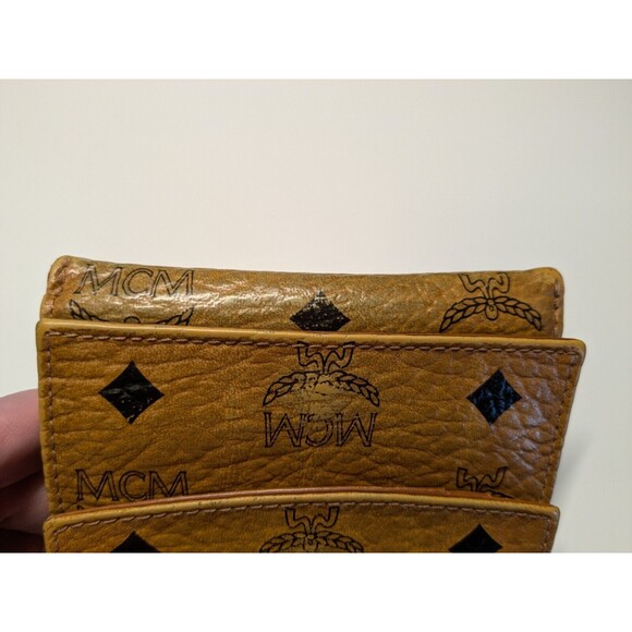 MCM Double Flap Compact Wallet - Picture 3 of 15